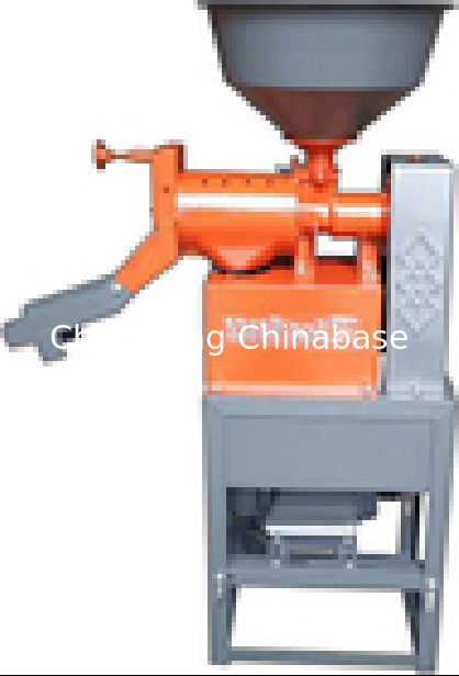 Altı Eşkenar Dörtgen Küçük Pirinç Freze Makinesi 150 ila 200kg / H Mini Pirinç Parlatıcı Makinesi