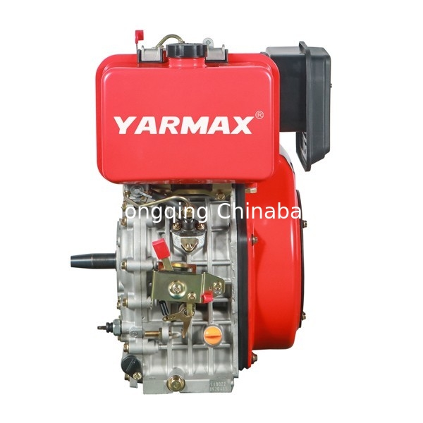 11HP 8.1kW Hava Soğutmalı Dizel Motor Tek Silindirli 4 Zamanlı 192F Dizel Motor
