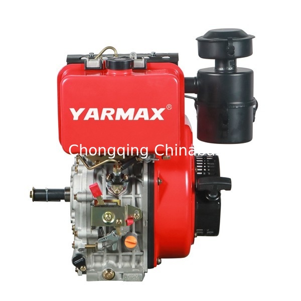 11HP 8.1kW Hava Soğutmalı Dizel Motor Tek Silindirli 4 Zamanlı 192F Dizel Motor