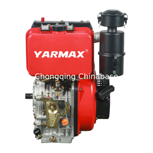 11HP 8.1kW Hava Soğutmalı Dizel Motor Tek Silindirli 4 Zamanlı 192F Dizel Motor