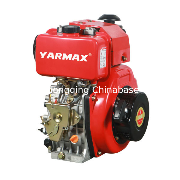 11HP 8.1kW Hava Soğutmalı Dizel Motor Tek Silindirli 4 Zamanlı 192F Dizel Motor