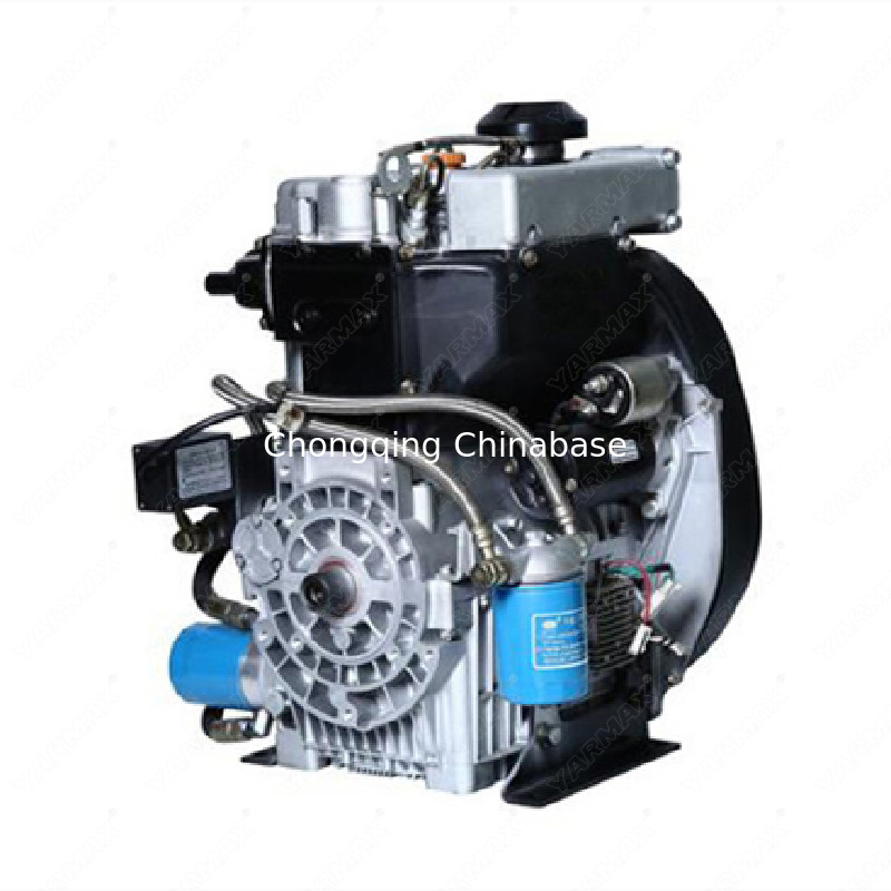 YARMAX Çift Silindirli Dizel Motor 292 19.7HP 14.5kW 4 Zamanlı Düşük Gürültü