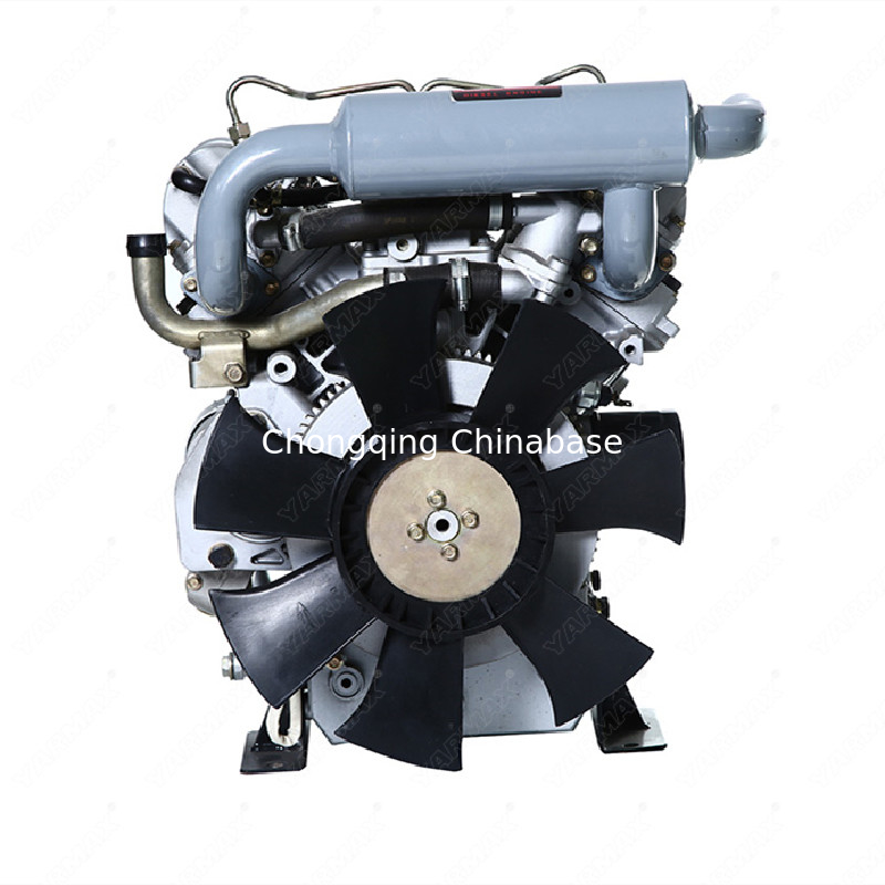 Su Soğutmalı Dizel Motor Düşük Gürültü 2V80 17.6HP 13.0kW V İkiz 4 Zamanlı