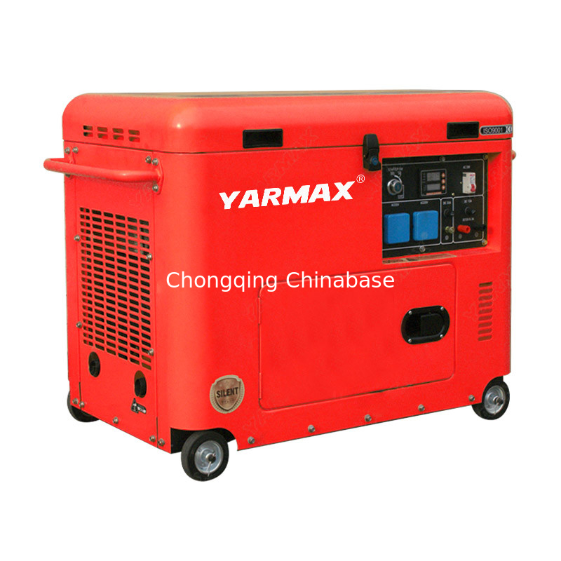230V 11.3A DC 12V 8.3A 3kW 2.5kW Sessiz Tip Dizel Jeneratör YM3700T