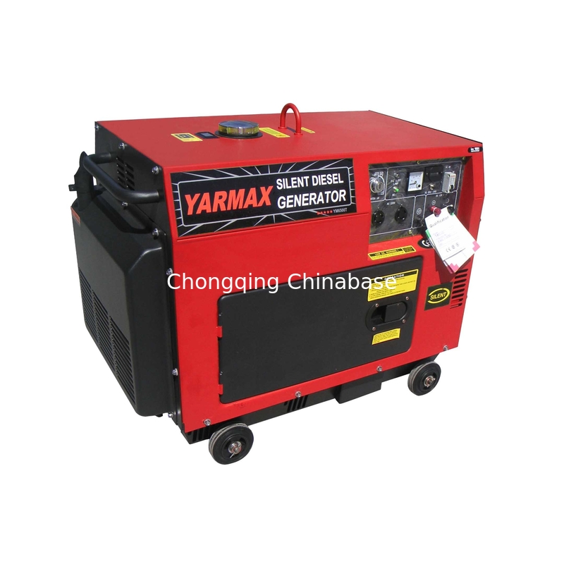 230V 11.3A DC 12V 8.3A 3kW 2.5kW Sessiz Tip Dizel Jeneratör YM3700T