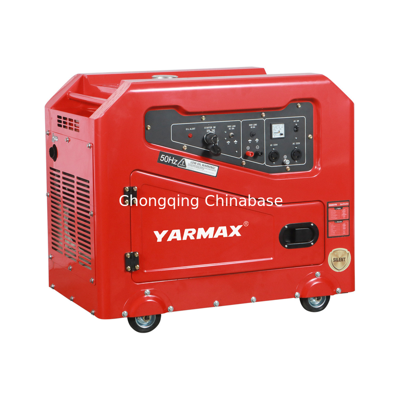 230V 11.3A DC 12V 8.3A 3kW 2.5kW Sessiz Tip Dizel Jeneratör YM3700T