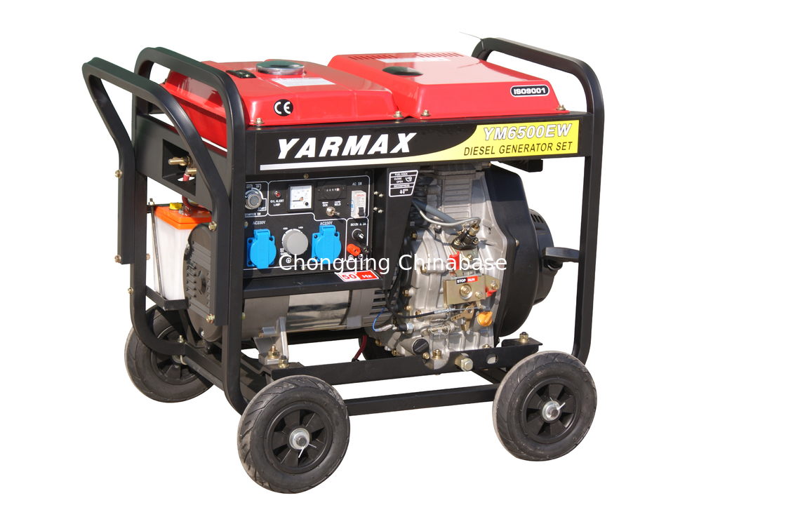2KW Dizel Taşınabilir Kaynak Jeneratörü Hava Soğutmalı YM6700 9.1A 50-180A 25-30V