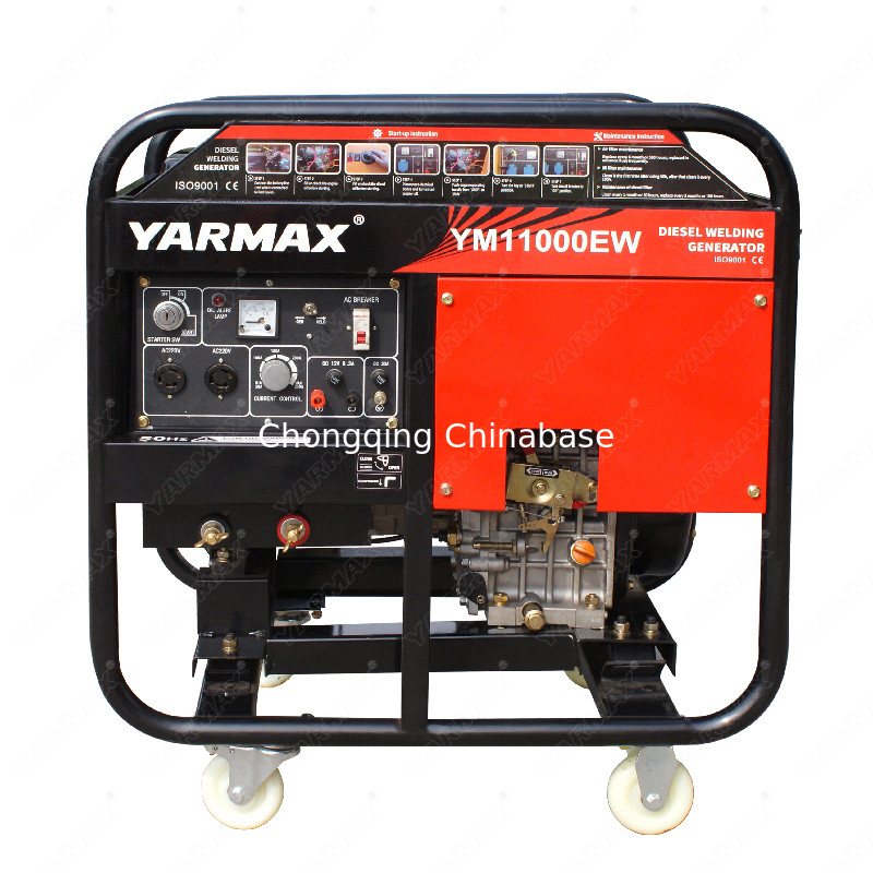3000RPM Dizel Kaynak Jeneratörü YM11000 4.0KW 18.2A 50-180A 25-30V