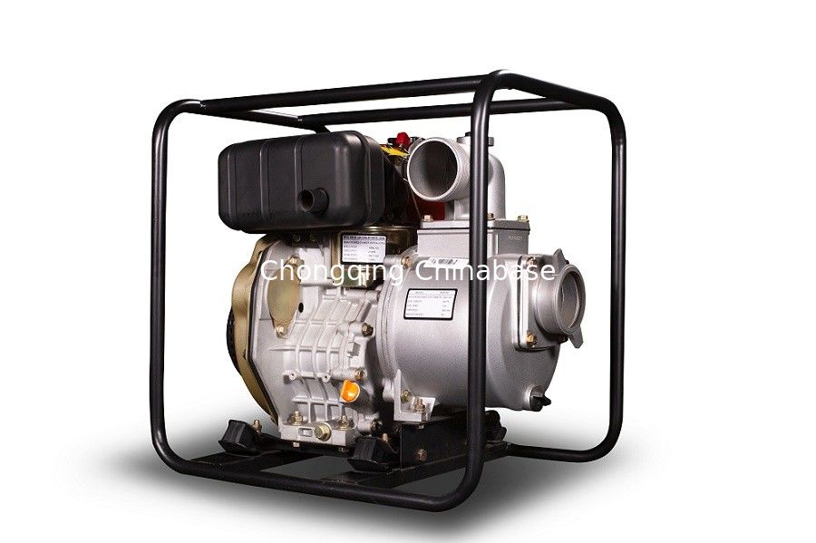 52KG 296mL Dizel Tahrikli Su Pompaları 5.5HP ISO14001 Dizel Jeneratör Su Pompası