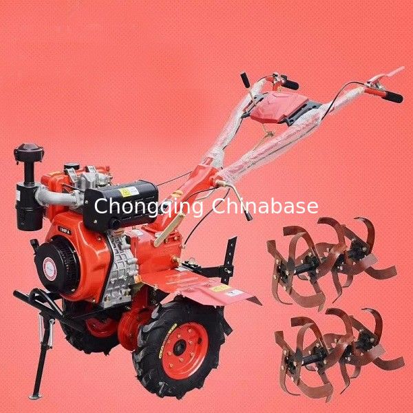 186F Dizel 8.5HP 9HP Güç Weeder 186F Dizel 6.5KW Tarımsal Güç Yeke